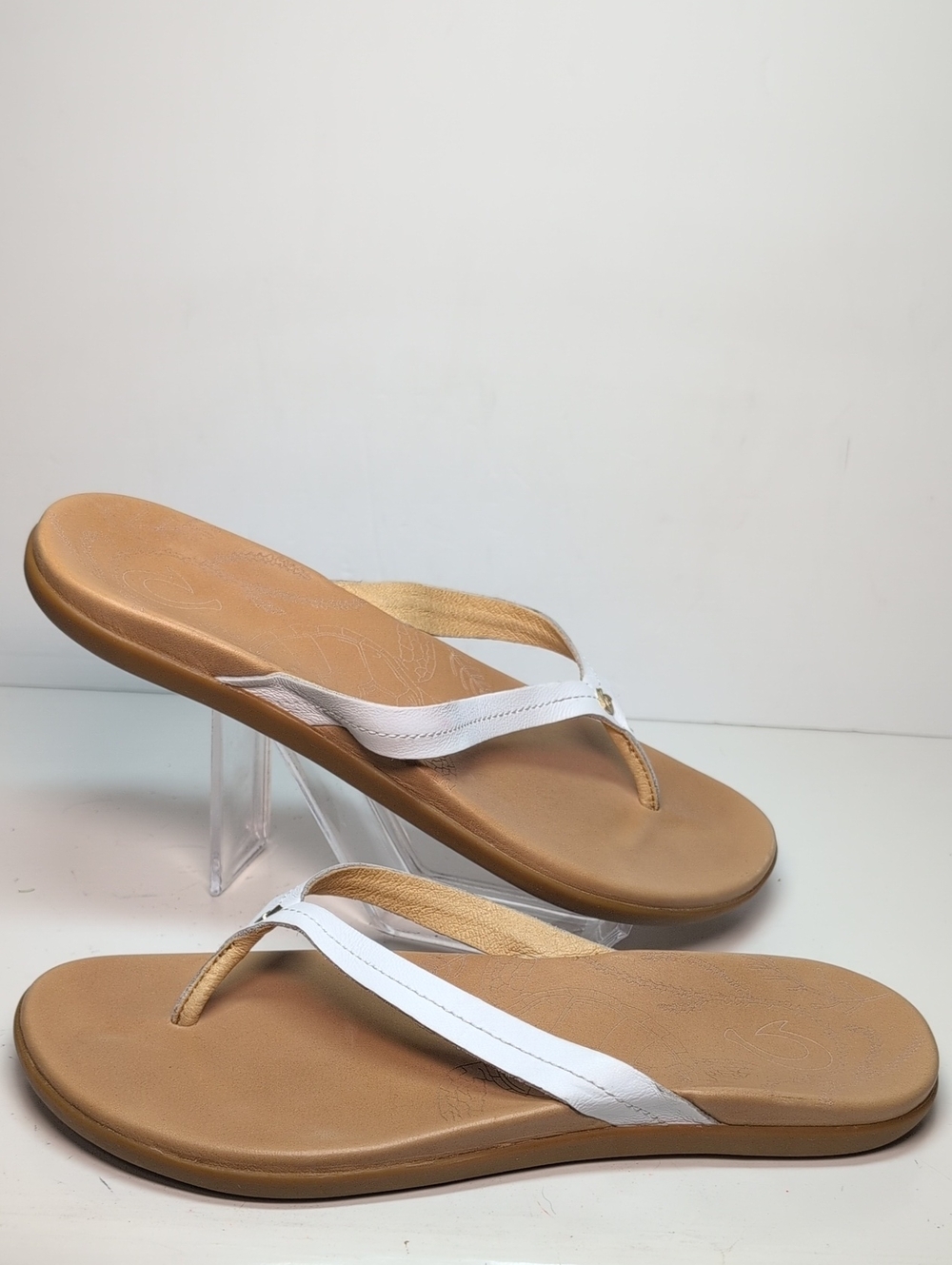 Olukai Honu Turtle flip flop woman's sandals size 10 EU 40 - Picture 5 of 14